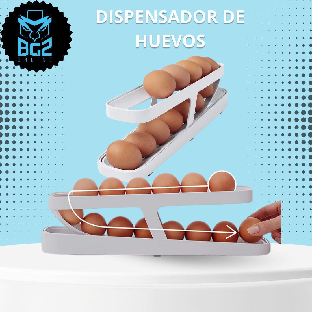 ORGANIZADOR DISPENSADOR DE HUEVOS